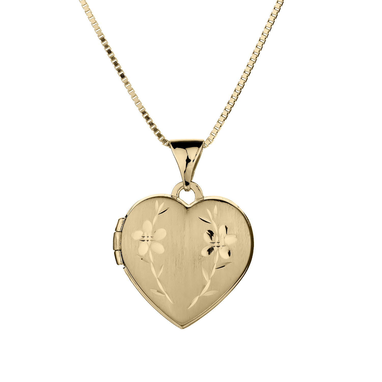 Heart Locket Pendant,  10kt Yellow Gold. Necklaces and Pendants. Griffin Jewellery Designs. 