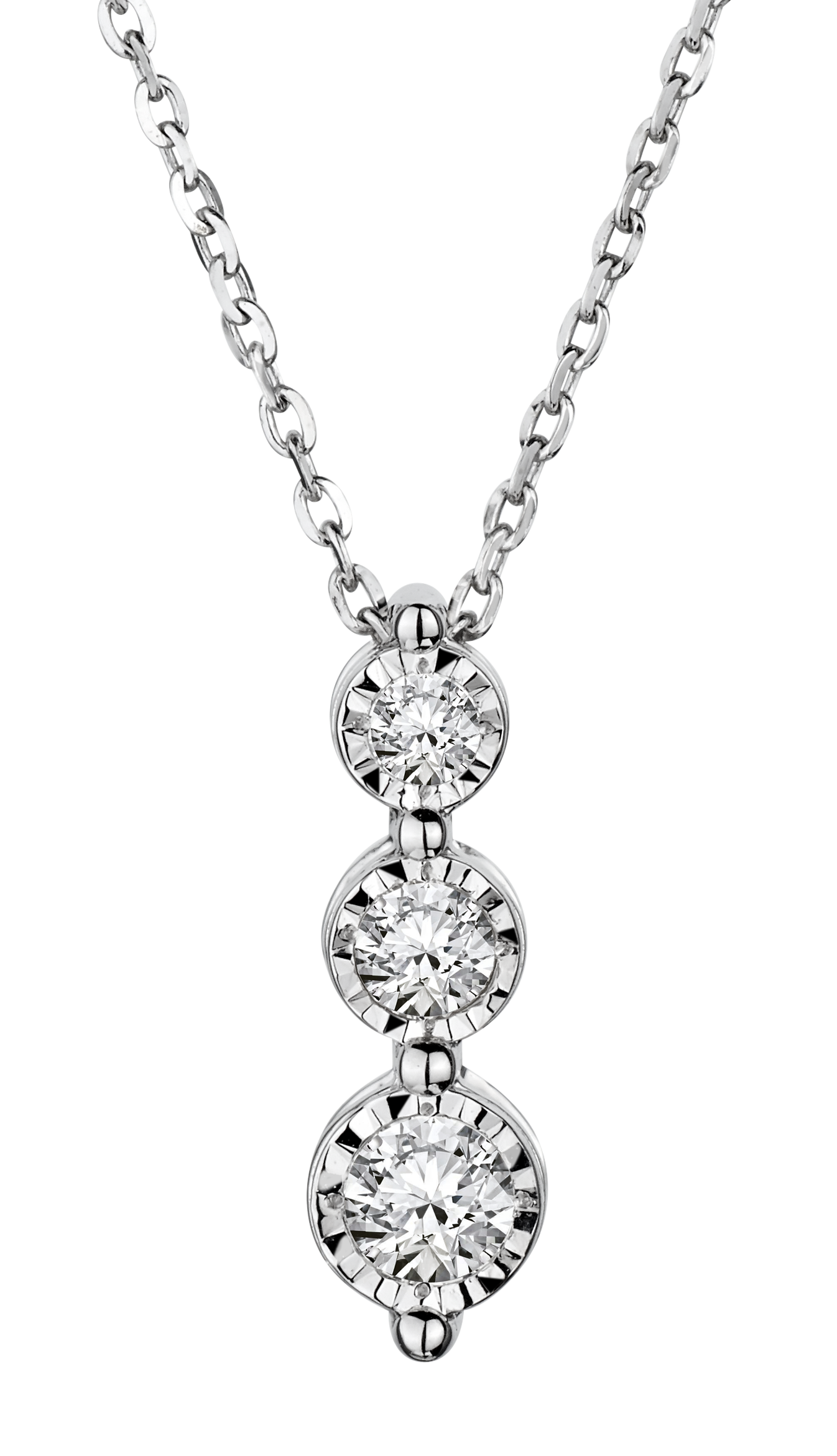 Past present future diamond pendant on sale