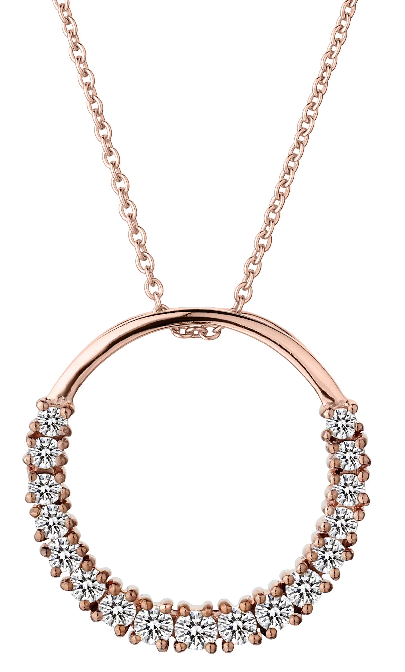 Champagne 2025 diamond pendant