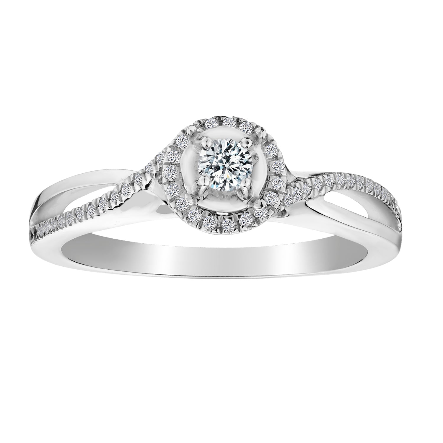 .20 Carat Canadian Diamond "Dream" Engagement Ring,  10kt White Gold. Griffin Jewellery Designs