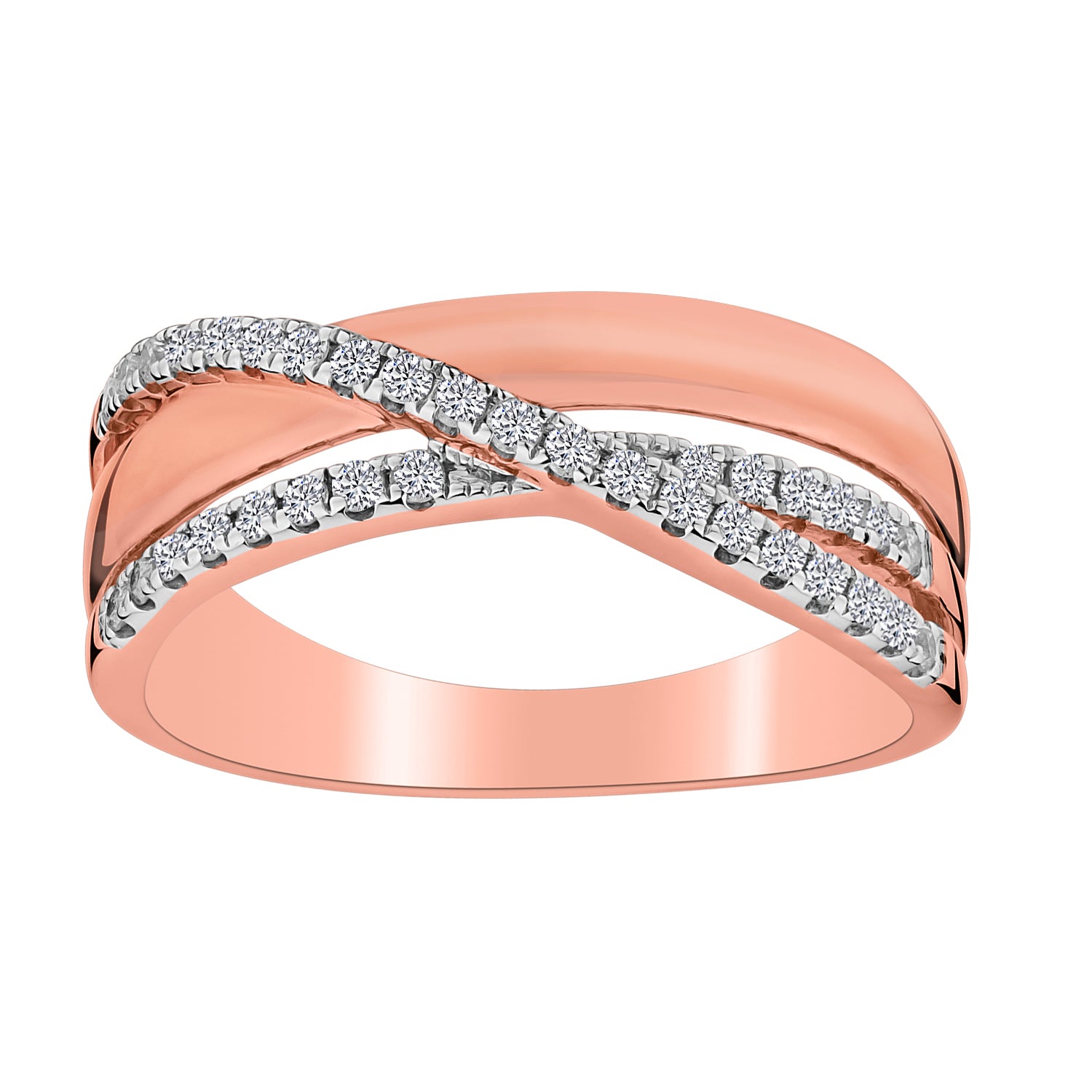 .30 CARAT DIAMOND RING, 10kt ROSE GOLD. Fashion Rings - Griffin Jewellery Designs