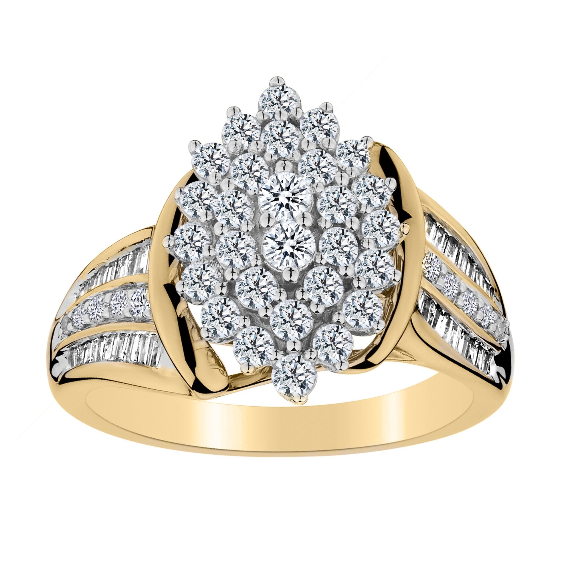 1.00 CARAT DIAMOND RING, 10kt YELLOW GOLD…....................NOW - Griffin Jewellery Designs