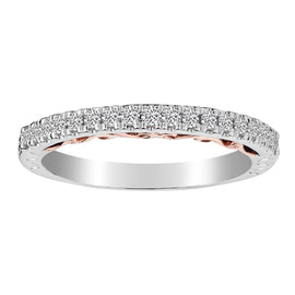 .25 Carat of Diamonds "Designer" Band, 14kt Two Tone......................NOW