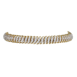 3.00 Carat "Luxury" Diamond Bracelet, 10kt Yellow Gold…...................NOW