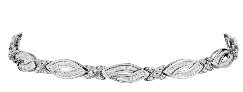 2.00 Carat of Diamonds Bracelet, 10kt White Gold....................NOW