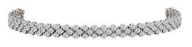 5.00 Carat of Diamonds Bracelet, 10kt White Gold.....................NOW