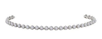 2.00 Carat of Lab Grown Diamonds Tennis Bracelet, Silver.....................NOW - Griffin Jewellery Designs