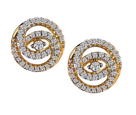 .15 Carat of Diamonds Studs, 10kt Yellow Gold.....................NOW