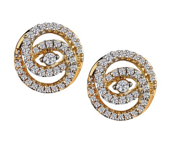 .15 Carat of Diamonds Studs, 10kt Yellow Gold.....................NOW