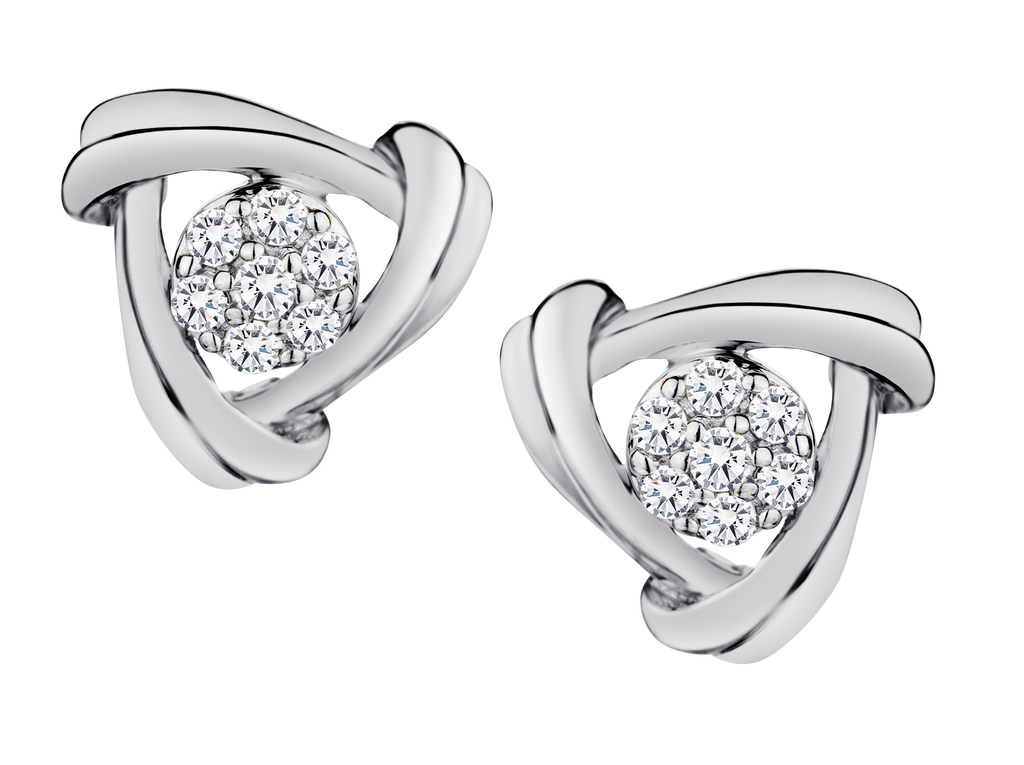 .10 Carat of Diamonds Studs, 10kt White Gold.....................NOW