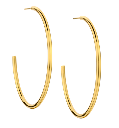 Hoop Earrings, Gold Plated.....................NOW - Griffin Jewellery Designs