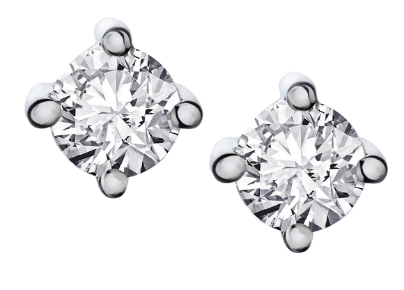 .25 Carat of Diamonds Studs, Silver.....................NOW