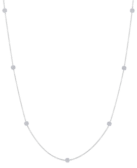 .50 Carat of Diamond Necklace, 14kt White Gold.....................NOW