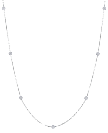 .50 Carat of Diamond Necklace, 14kt White Gold.....................NOW