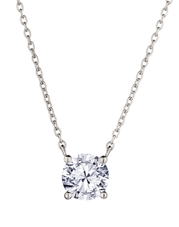 1.25 Carat of Lab Grown Diamonds Pendant, Sterling Silver.....................NOW - Griffin Jewellery Designs
