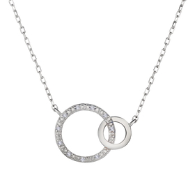 .03 Carat Diamond "Circle of Love" Necklace, Sterling Silver.....................NOW - Griffin Jewellery Designs