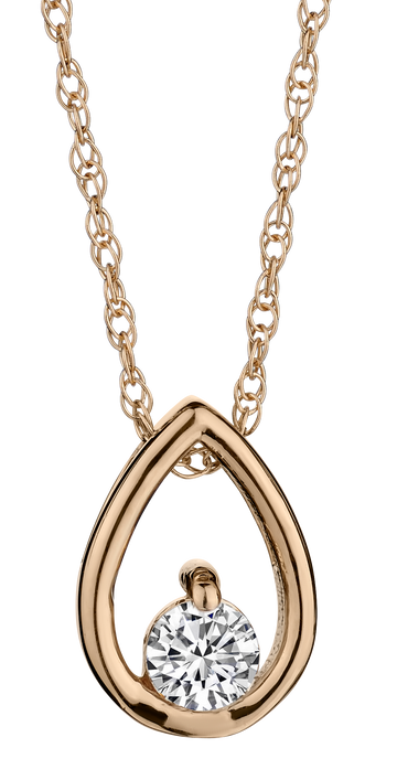 .10 Carat of Diamond Pendant, 14kt Yellow Gold.....................NOW - Griffin Jewellery Designs