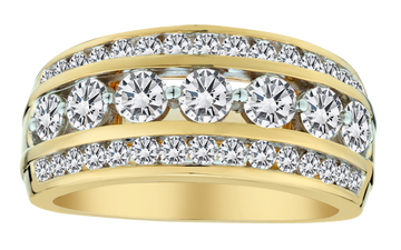 1.50 Carat of Diamonds Band, 14kt Yellow Gold.....................NOW - Griffin Jewellery Designs