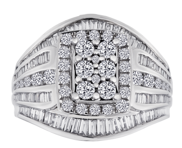 1.72 Carat of Diamonds "Dream" Ring, 14kt White Gold.....................NOW - Griffin Jewellery Designs