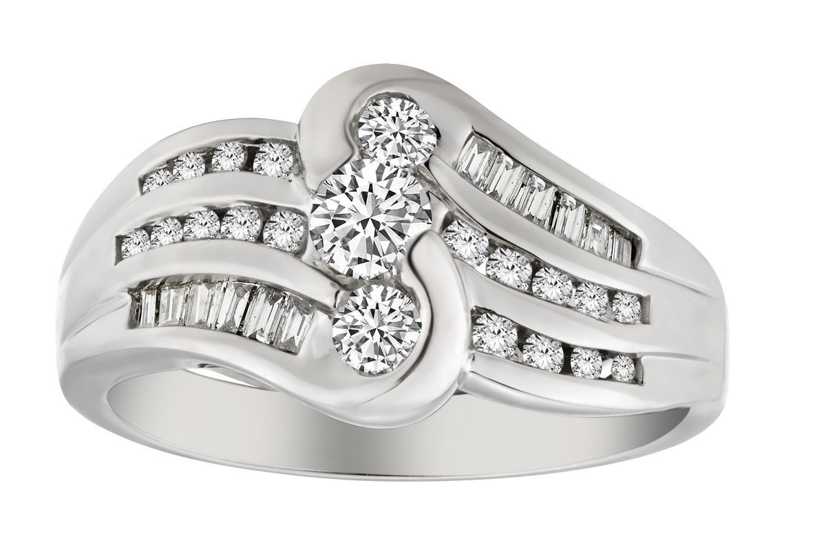 Past, Present, Future Rings | Three Stone Rings | Griffin Jewellery ...