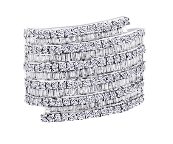 2.00 Carat of Diamonds "Elegance" Ring, 10kt White Gold.....................NOW