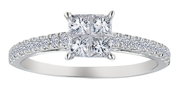.75 Carat of Diamonds Ring, 10kt White Gold.....................NOW - Griffin Jewellery Designs