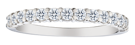 .50 Carat of Diamonds Band, 10kt White Gold.....................NOW