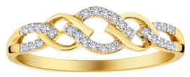 .13 Carat Of Diamonds Ring, 10kt Yellow Gold.....................NOW