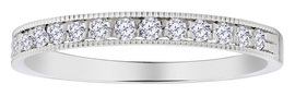 .25 Carat of Diamonds Band, 14kt White Gold.....................NOW