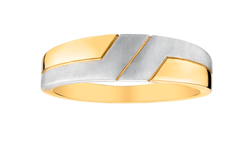 10kt Two Tone Ring.....................NOW