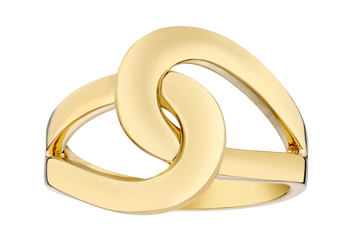 "Love Knot" Ring, 10kt Yellow Gold.....................NOW - Griffin Jewellery Designs