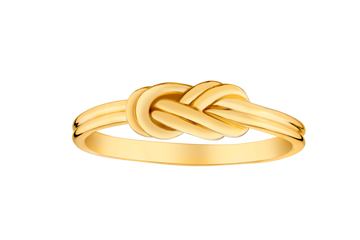 "Love Knot" Ring, 10kt Yellow Gold.....................NOW - Griffin Jewellery Designs