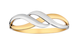 10kt Two Tone Ring.....................NOW