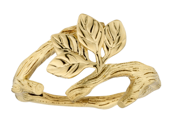 "Leaves In Nature" Ring, 10kt Yellow Gold.....................NOW - Griffin Jewellery Designs
