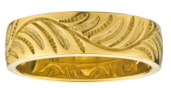 10kt Yellow Gold Pattern Ring.....................NOW