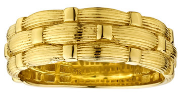 "Love Weave" Ring, 10kt Yellow Gold.....................NOW - Griffin Jewellery Designs
