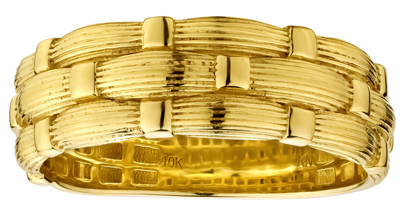 "Love Weave" Ring, 10kt Yellow Gold.....................NOW