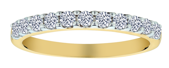 .50 Carat of Lab Grown Diamonds Ring, 10kt Yellow Gold.....................NOW