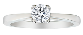 .51 Carat of Lab Grown Diamond Solitaire Engagement Ring, 10kt White Gold.....................NOW