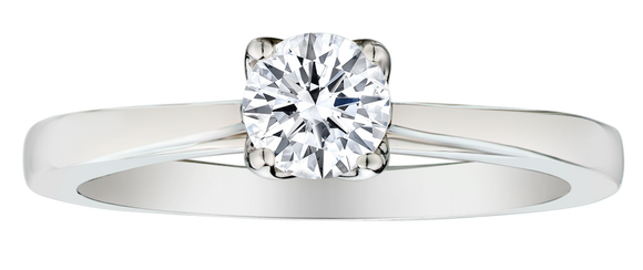 .51 Carat of Lab Grown Diamond Solitaire Engagement Ring, 10kt White Gold.....................NOW