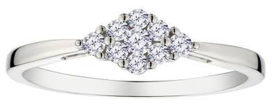 .20 Carat of Lab Grown Diamonds Ring, 10kt White Gold.....................NOW