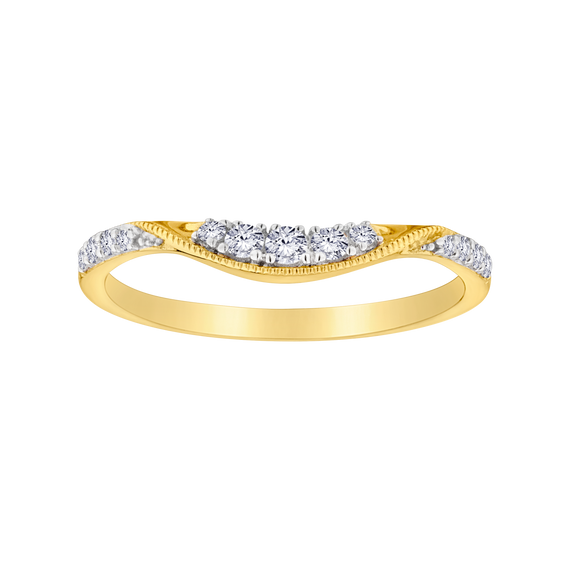 .16 Carat Of Lab Grown Diamonds Ring, 10kt Yellow Gold.....................NOW
