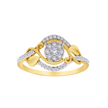 .26 Carat of Lab Grown Diamonds Ring, 10kt Yellow Gold.....................NOW