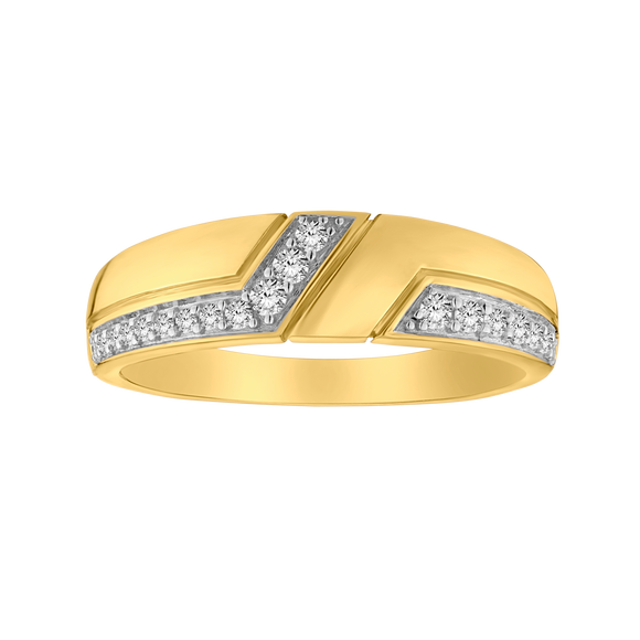 .16 Carat Of Lab Grown Diamonds Ring, 10kt Yellow Gold.....................NOW