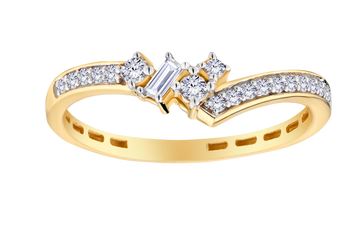 .20 Carat Of Lab Grown Diamonds Ring, 10kt Yellow Gold.....................NOW