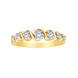 .50 Carat Of Lab Grown Diamonds Ring, 10kt Yellow Gold.....................NOW