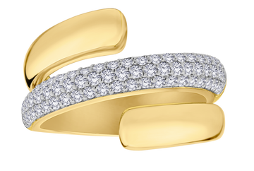.61 Carat Of Lab Grown Diamonds Ring, 10kt Yellow Gold.....................NOW - Griffin Jewellery Designs