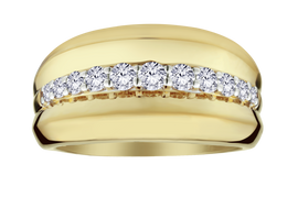 .50 Carat Of Lab Grown Diamonds Ring, 10kt Yellow Gold.....................NOW