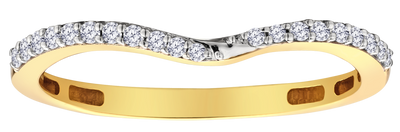 .13 Carat of Lab Grown Diamonds Ring, 10kt Yellow Gold.....................NOW