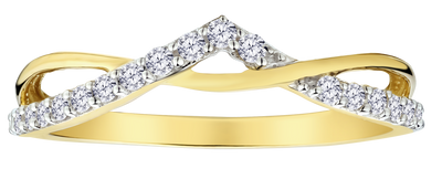 .20 Carat of Lab Grown Diamonds Ring, 10kt Yellow Gold.....................NOW